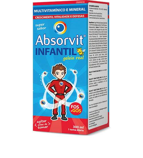 Absorvit Infantil Geleia Real 150 ml