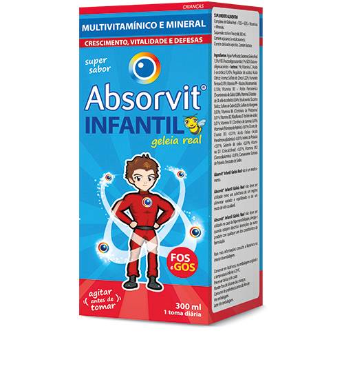 Absorvit Infantil Geleia Real 150 ml