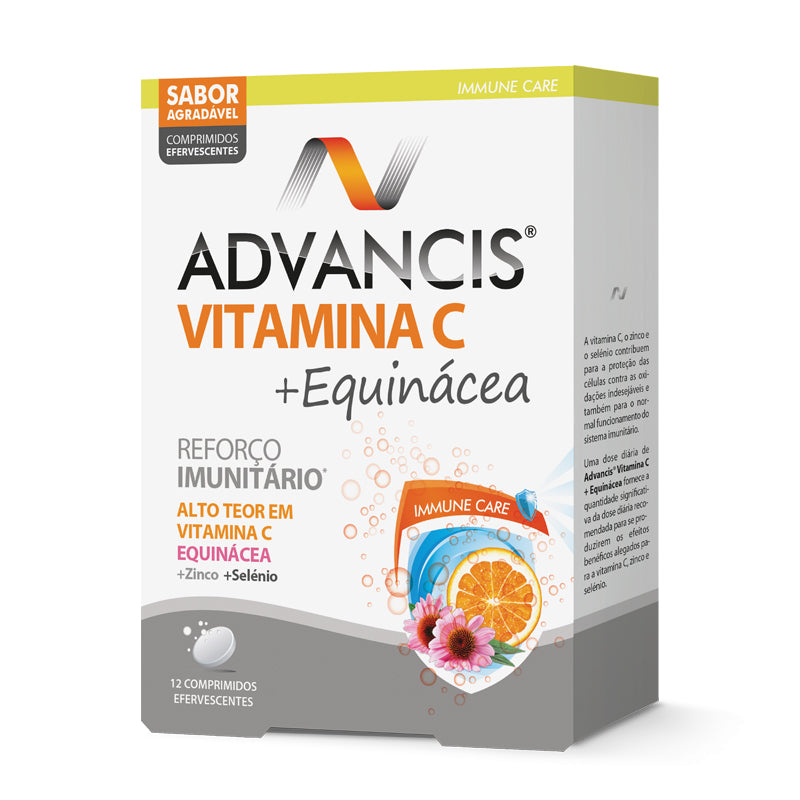 Advancis Vitamina C + Equinácea 12 comprimidos