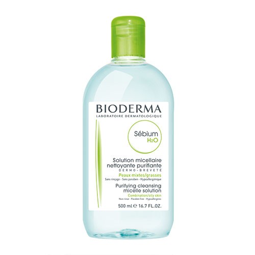 bioderma sebium h2o agua micelar 500