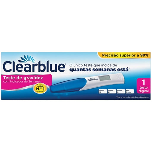 clearblue teste gravidez indicador semanas