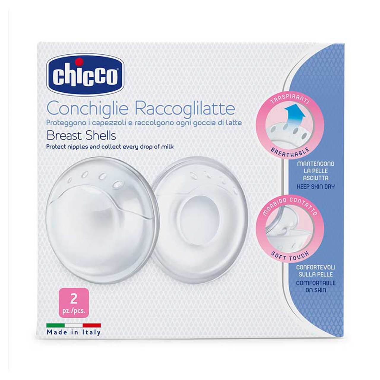 Chicco Milk Collecting Shells - 2 units
