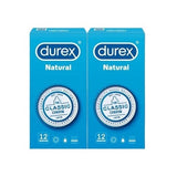 Durex Preservativos Naturales - 24 unidades