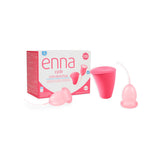 Enna Cycle 2 Menstrual Cups with Sterilizer Box 