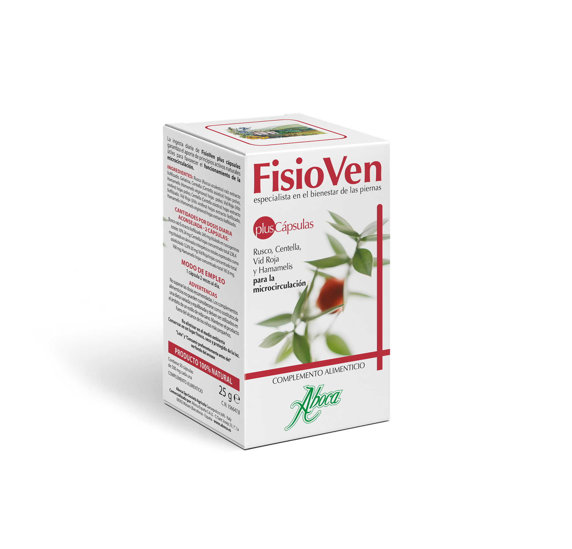 Fisioven Plus Cápsulas - 500mg - 50 unidades