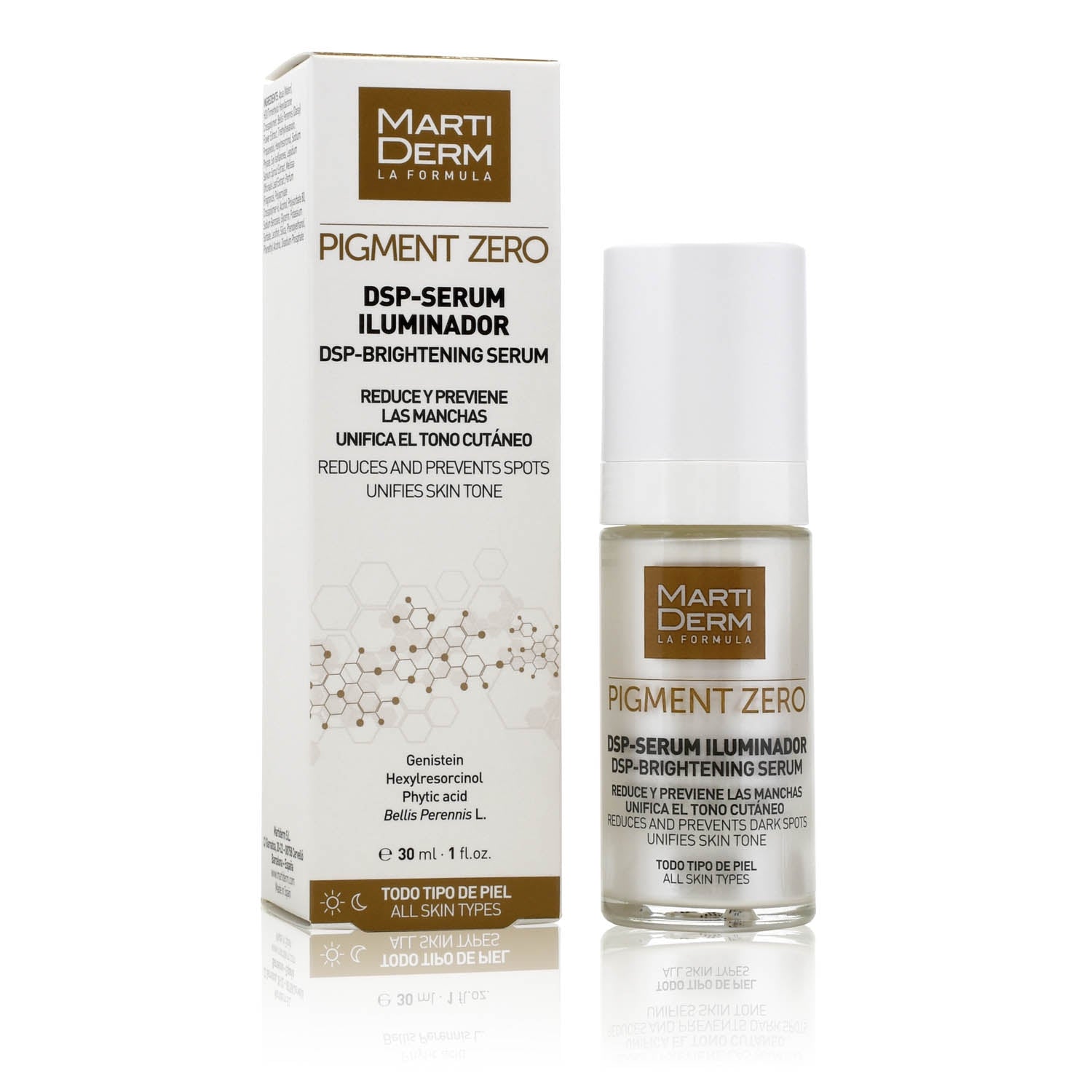 martiderm pigment zero dsp serum iluminador