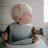 Mushie Retro Cars Silicone Bib