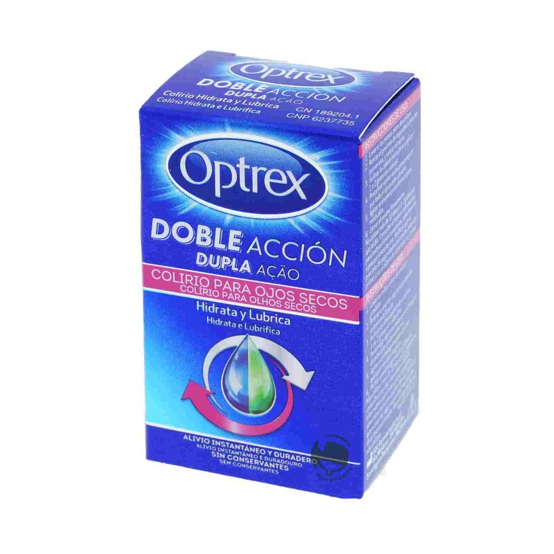 Optrex Colirio Doble Acción Ojos Secos - 10ml