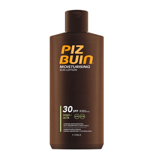 piz buin moisturising fps30 200ml