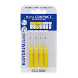 Elgydium Compact Brush Mono Yellow - 4 units