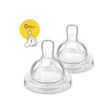 Philips Avent Tetina Classic Newborn Flow - 2 uds